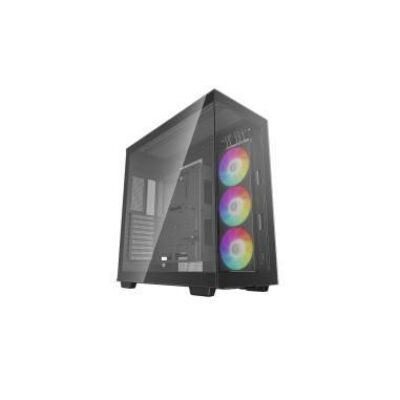 DEEPCOOL CASE MID TOWER CH780 BLK 1×420 ARGB FAN VETRI PANORAMICI – DPCH780