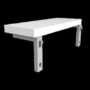 DEZCTOP ACC. 2 MENSOLE DA-DBSVM2-WH1 BIANCO - DEZCTDADBSVM2WH1