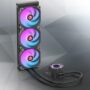 RAIJINTEK RAFF CPU LIQUIDO CYCLOPS 360 BLACK ARGB PWN LCD TFT 1.4 0R10B0022 - RACYCLOPS360BLK