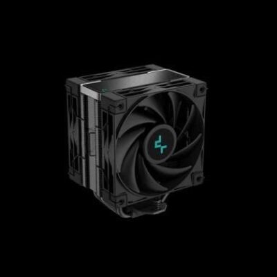 DEEPCOOL RAFF. CPU AK400 ZERO DARK PLUS (2x120mm Fan)  R-AK400-BKNNMD-G-1 – DPRAK400BKNNMDG1