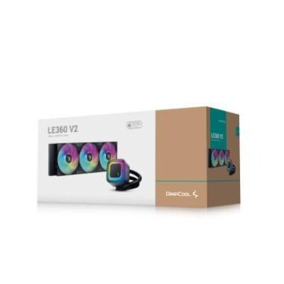 DEEPCOOL RAFF. LIQUIDO LE360 V2 NERA 3*ARGB – DPLE360V2