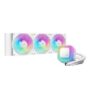 DEEPCOOL RAFF. LIQUIDO LE360 V2 BIANCA 3*ARGB - DPLE360WHV2