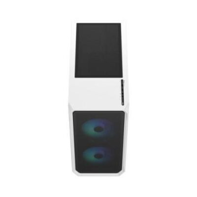 FRACTAL CASE MID TOWER FOCUS 2 RGB WHITE TG CLEAR TINT – FRFDCFOC2A04