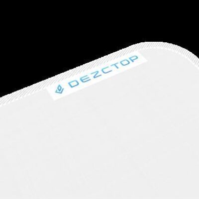 DEZCTOP ACC. TAPPETINO PER MOUSE BIANCO RESISTENTE ALL’ACQUA 900x400mm – DEZACMPNQ90WH1