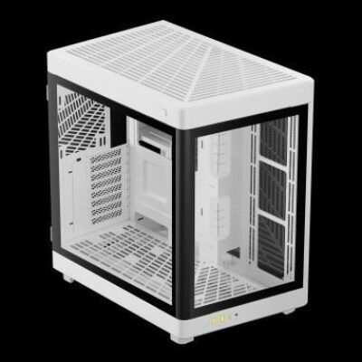 GAMDIAS CASE TOWER NESO P1 W BIANCO 2*TG 5V ARGB MB (x RTX4090..) – GAMNESOP1W