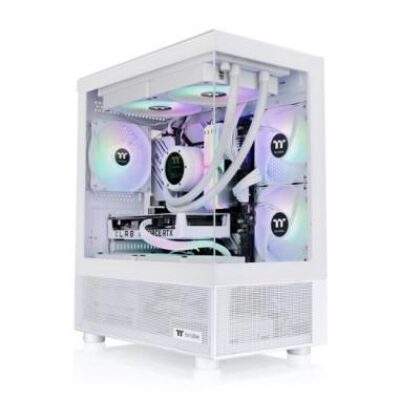 THERMALTAKE CASE MICRO VIEW 170 TG ARGB SNOW 3xARGB FAN – THERCA1Z400M6WN00