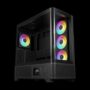 GAMDIAS CASE MID TOWER ATLAS P2 CG 2xTG 4x120mm ARGB+HUB DISPLAY - GAMATLASP2CG