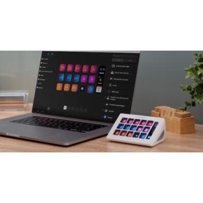 MARSGAMING SLIM STREAM DECK MSD-ONE WHITE CUSTOM KEYS+SOFTWARE – MGMSDONEW