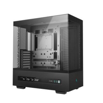 DEEPCOOL CASE MID TOWER CH690 DIGITAL TG R-CH690-BKNNA0D-G-1 – DPCH690DIGITAL