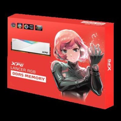 MEM DDR5 ADATA XPG LANCER RGB 32GB (2x16GB) 6000MHz WHITE AX5U6000C3016G-DC – MEAX5U60C3016GDCLARW