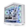 THERMALTAKE CASE M.TOWER VIEW 380TG ARGB SNOW TG 4xARGB Fan - THERCA1Z200M6WN00