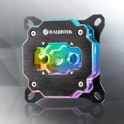 RAIJINTEK WATER BLOCK FORKIS PRO RBW 5V ARGB G1/4” per INTEL & AMD – RAFORKISPRORBW