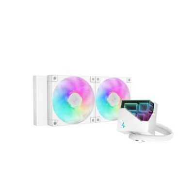DEEPCOOL RAFF. LIQUIDO  LT240 ARGB WH R-LT240-WHAMNC-G-1 – DPLT240ARGBWH