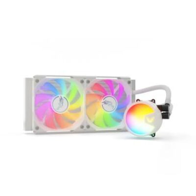 VALKYRIE RAFF. CPU LIQUIDO A240 ARGB WHITE VK-AIOA240W – VKAIOA240W