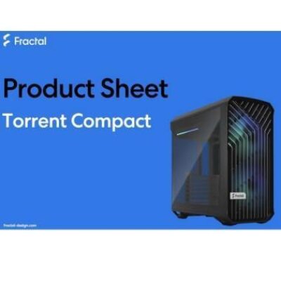 FRACTAL CASE MID TOWER TORRENT COMPACT RGB BLACK TG LIGHT TINT – FRFDCTOR1C02