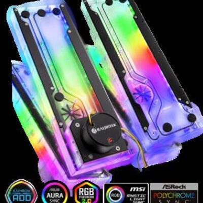 RAIJINTEK DISTRO PLATE ACHERON 360 RBW 5V ARGB 160ml 750l/h 21.7PSI G1/4” – RAACHERON360RBW