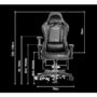 MARSGAMING SEDIA GAMING MGC-PRO BK PELLE NERA - MGMGCPROBK