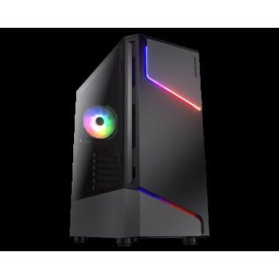 COUGAR CASE MID TOWER MX360 RGB LED STRIP & 120mm FAN – COCGR5CC6GRGB
