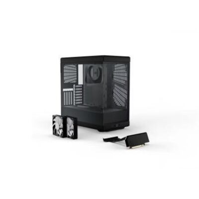 HYTE CASE MID TOWER DC Y40 BLK 2xTG 2x120mm Fan CS-HYTE-Y40-B – HYCSHYTEY40B