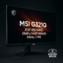 MSI MONITOR GAMING G321Q 32'' WQHD 2560*1440 170Hz 1ms IPS - MSIG321Q