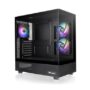 THERMALTAKE CASE M.TOWER VIEW 270 PLUS 2*TG BLACK 3*120mm ARGB Hydraulic - THERCA1Y700M1WN01