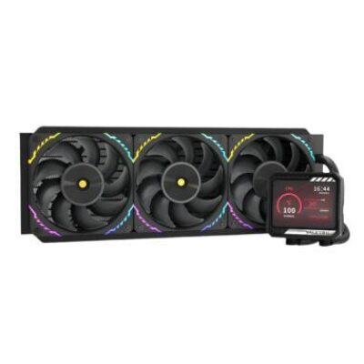 VALKYRIE RAFF. CPU LIQUIDO V360 NERA LCD IPS 3.5” 60Hz ARGB VK-AIOV360B – VKAIOV360B