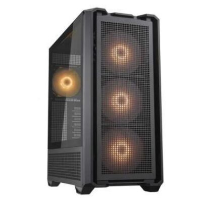 COUGAR CASE TOWER MX600 RGB BLK 3*140+120mm ARGB FAN – COCGR57C9BRGB