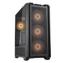 COUGAR CASE TOWER MX600 RGB BLK 3*140+120mm ARGB FAN - COCGR57C9BRGB
