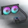 RAIJINTEK RAFF CPU LIQUIDO CYCLOPS 240 BLACK ARGB PWN LCD TFT 1.4 0R10B0023 - RACYCLOPS240BLK
