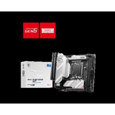 MB MSI MPG B760I EDGE WIFI MINI-ITX 2xDDR5 S170 – MBMSIMPGB760IEDGEWIF