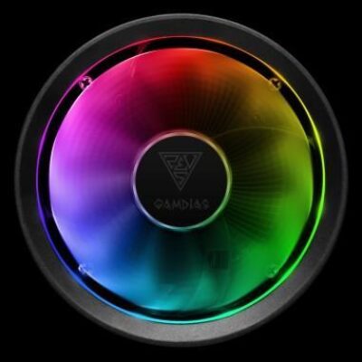 GAMDIAS VENTOLA CPU BOREAS E1-010 ARGB PWM HYDRAULIC FAN  LGA 1200/115X/170 – GAMBOREASE1L010