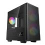 DEEPCOOL CASE MICRO ATX CH360 DIGITAL NERO 2*140+1*120mm ARGB FAN TG - DPCH360DIGITAL