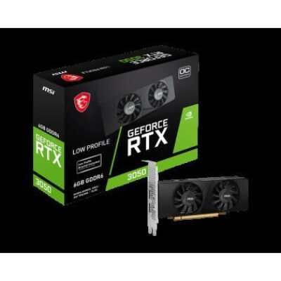 VGA MSI GEFORCE RTX 3050 LP 6G OC – VGAMSIRTX3050LP6GOC