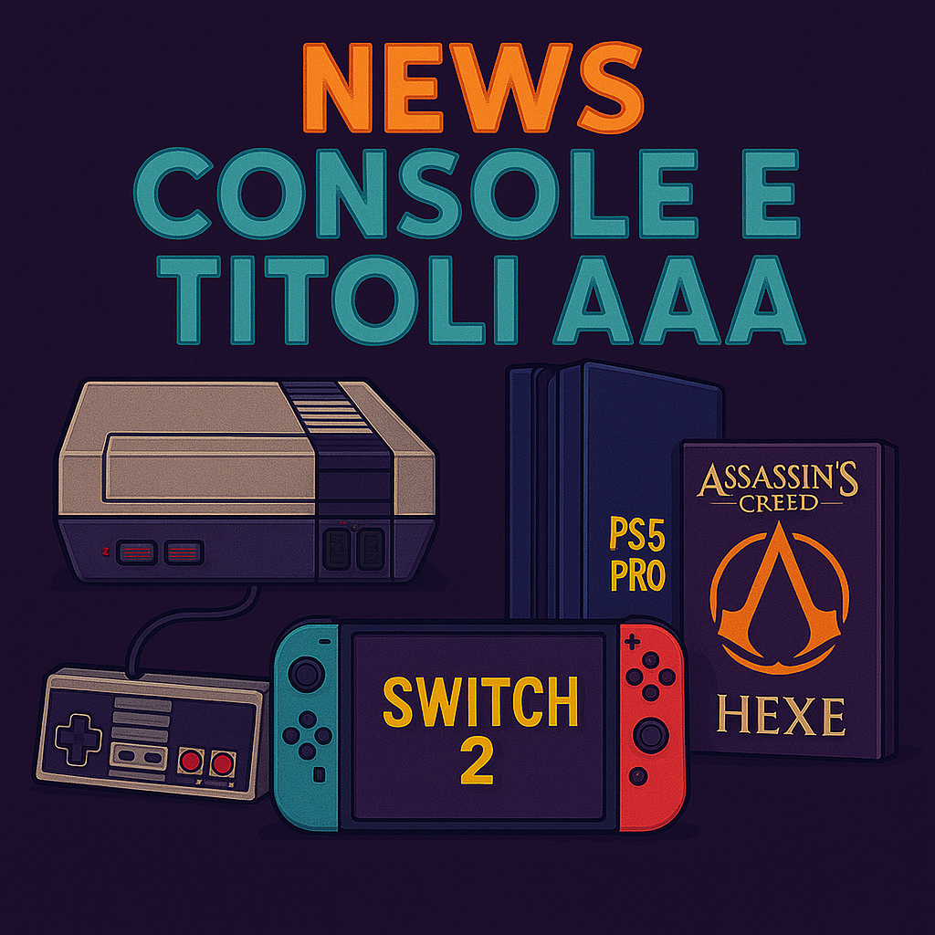 Switch 2, PS5 Pro e Assassin’s Creed Hexe: cosa bolle nel mondo console?