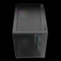 GAMDIAS CASE MICRO TOWER AURA GC10M ARGB 2*TG 3x120mm ARGB FILTRO MAGNETICO - GAMAURAGC10MARGB