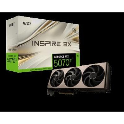 VGA MSI GEFORCE RTX 5070 Ti 16G INSPIRE  3X OC – VGAMSIRTX5070T16GINS