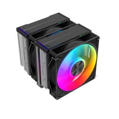 SAMA RAFF CPU A60L BLACK ARGB 2*120mm FAN – SAMAA60L