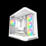 SAMA MID TOWER V60 WHITE DOPPIA CAMERA 2*TG 7*FAN WHITE120mm ARGB PWM - SAMAV60WHITE