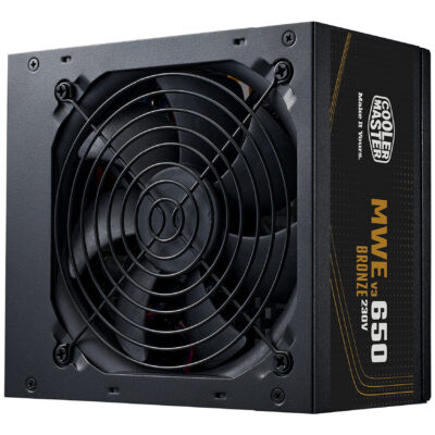 Power SupplyCooler Master MWE Gold V3 650W MPE-6501-ACABW-3BEU