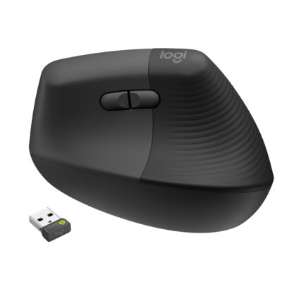 Mouse Logitech Lift for Business wireless ergonomisch graphite right (910-006494)