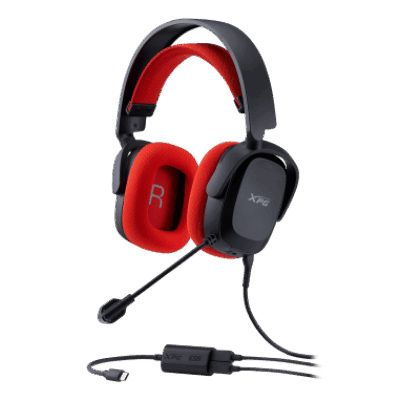 ADATA XPG CUFFIE PRECOG STUDIO USB BLACK 101dB+-3dB OMNIDIR MIC 20-2000FREQ
