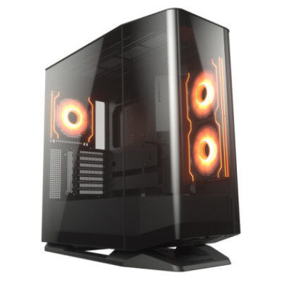 COUGAR CASE MID TOWER FV270 BLK  2*140mm + 2 *120mm ARGB FAN
