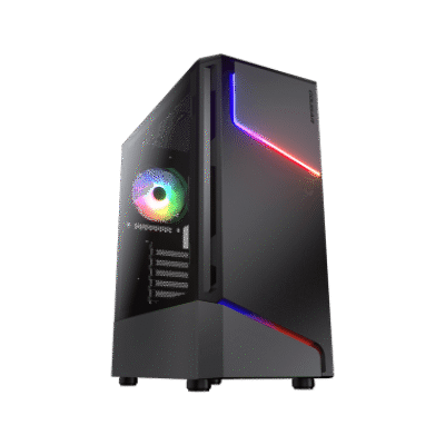 COUGAR CASE MID TOWER MX360 RGB LED STRIP & 120mm FAN