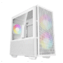DEEPCOOL CASE MICRO ATX CH360 WHITE 2*140+1*120mm ARGB FAN