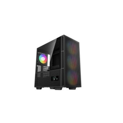 DEEPCOOL CASE MID TOWER CH560 DIGITAL TG 3x140F+1*120B FAN ARGB R-CH560-BKA
