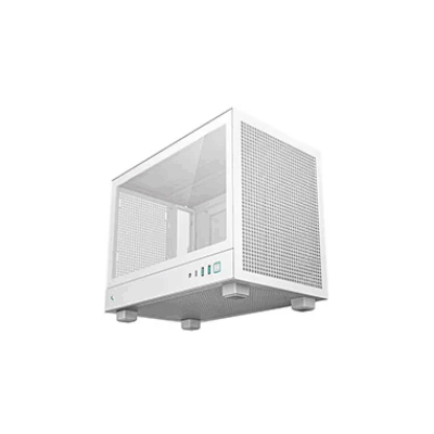 DEEPCOOL CASE MINI ITX CH160 WHITE ultraportabile & alto flusso d’aria