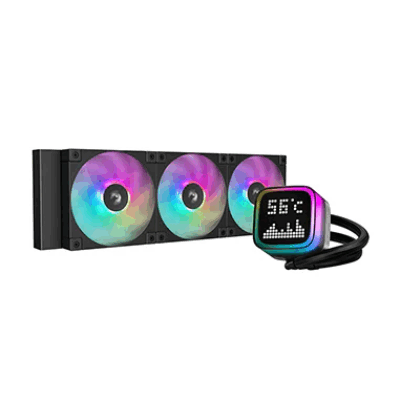 DEEPCOOL RAFF. LIQUIDO LP360 ARGB POMPA SCHERMO A MATRICE