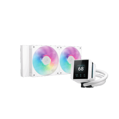 DEEPCOOL RAFF. LIQUIDO MYSTIQUE 240 ARGB WH TFT 2.8” R-LX240-WHDSNMCP-G-1