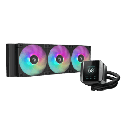 DEEPCOOL RAFF. LIQUIDO MYSTIQUE 360 ARGB TFT 2.8” R-LX750-BKADSNC-G-1
