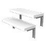 DEZCTOP ACC. 2 MENSOLE DA-DBSVM2-WH1 BIANCO